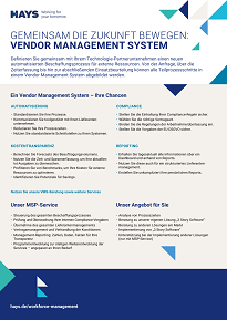 Factsheet Vendor Management System