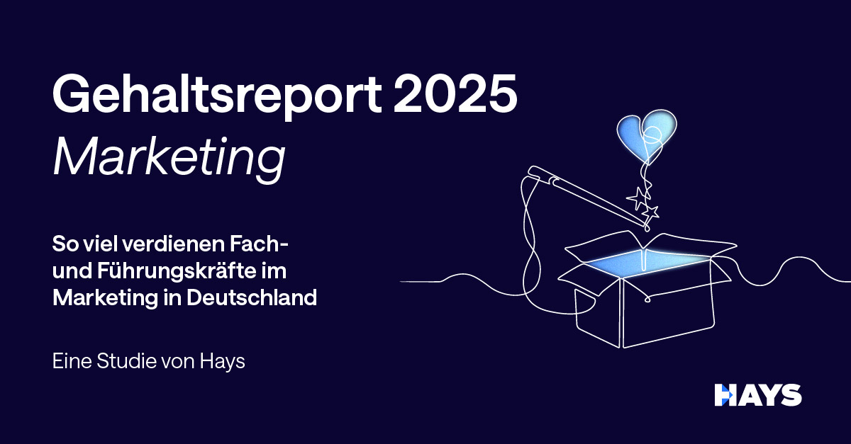 Teaserimage zum Gehaltsreport Marketing