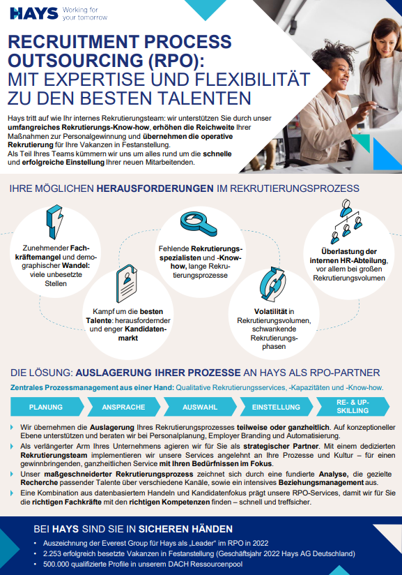 Recruitment Process Outsourcing PDF Vorschau