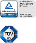 Logos - TÜV Zertifizierung