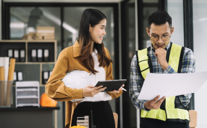 Employees of a leading intralogistics provider