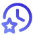 Icon - Clock with asterisk