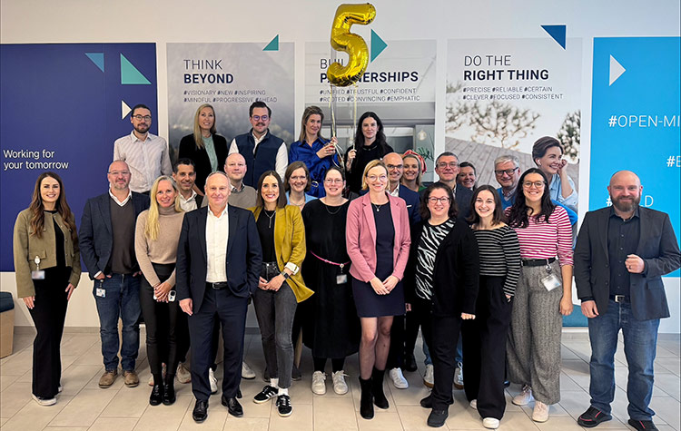 Diversity engagierte Mitarbeidende anlässlich der 5 Jahre Diversity Feier