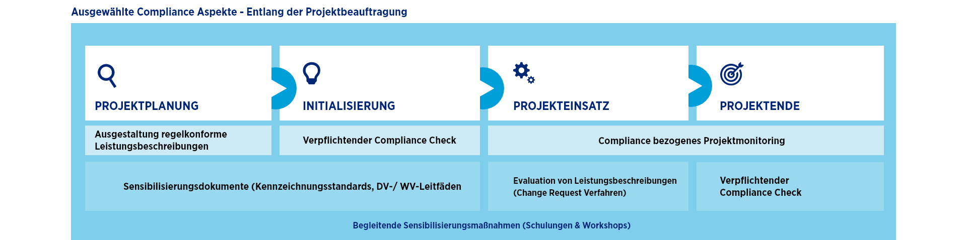 Selected Compliance Issues – Throughout the Project Mandate
